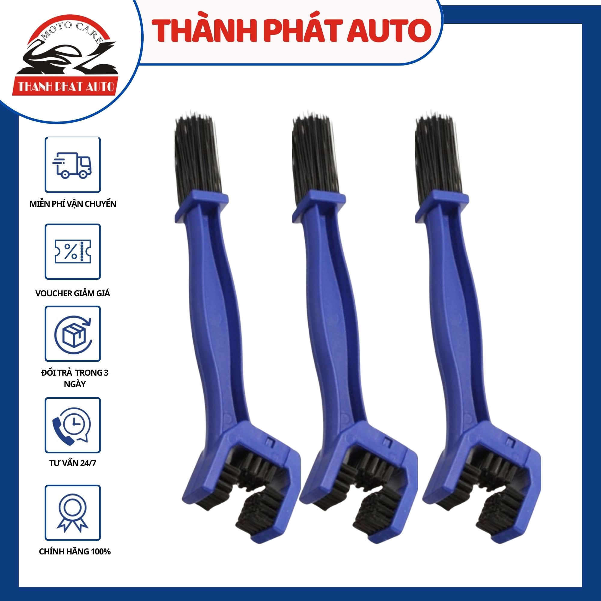 [HCM]Bộ 3 bàn chải vệ sinh sên cao cấp