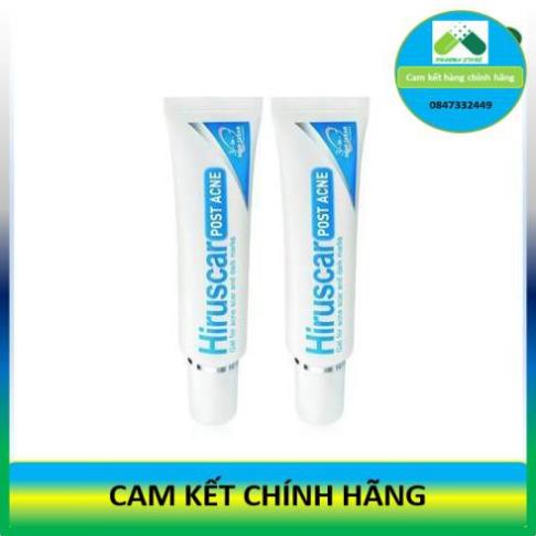 ! Gel làm mờ sẹo mụn và thâm mụn Hiruscar Post Acne [Hirusca, post acnes] !