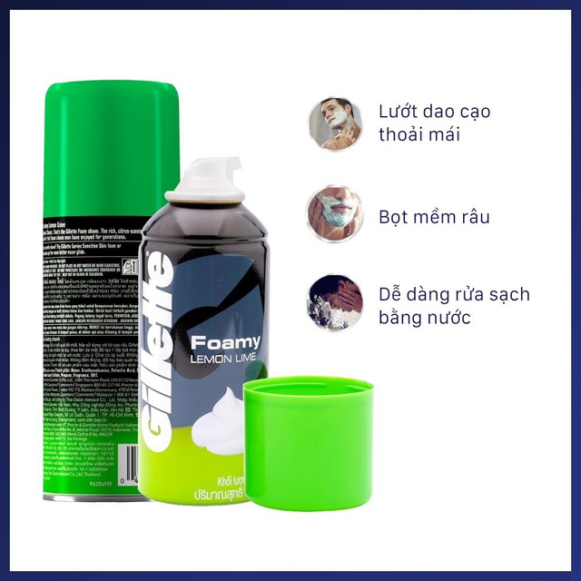 Bọt Cạo Râu GILLETTE Chai 175g