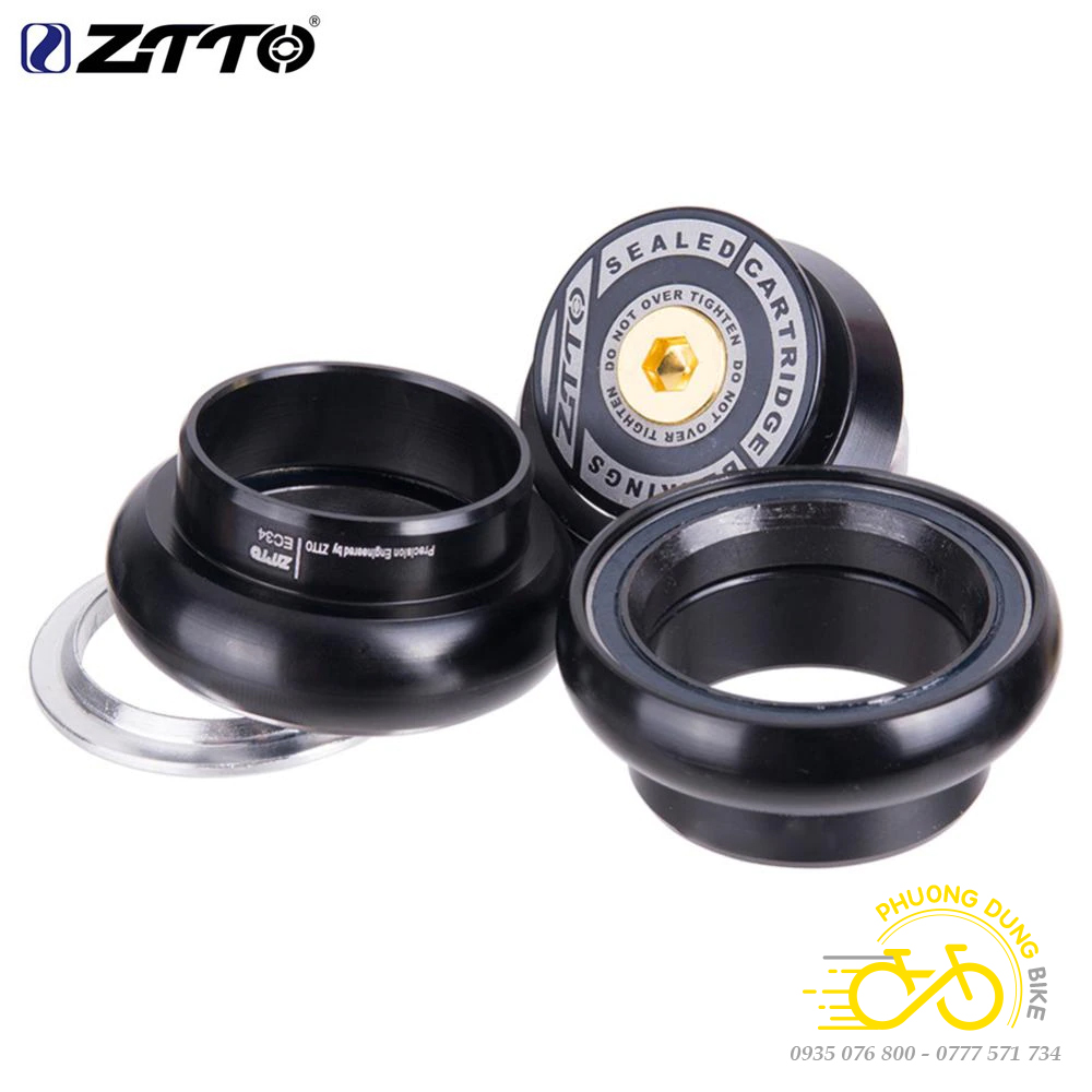 Chén cổ bát phốt thả bạc đạn xe đạp ZiTTO 3434S 34mm