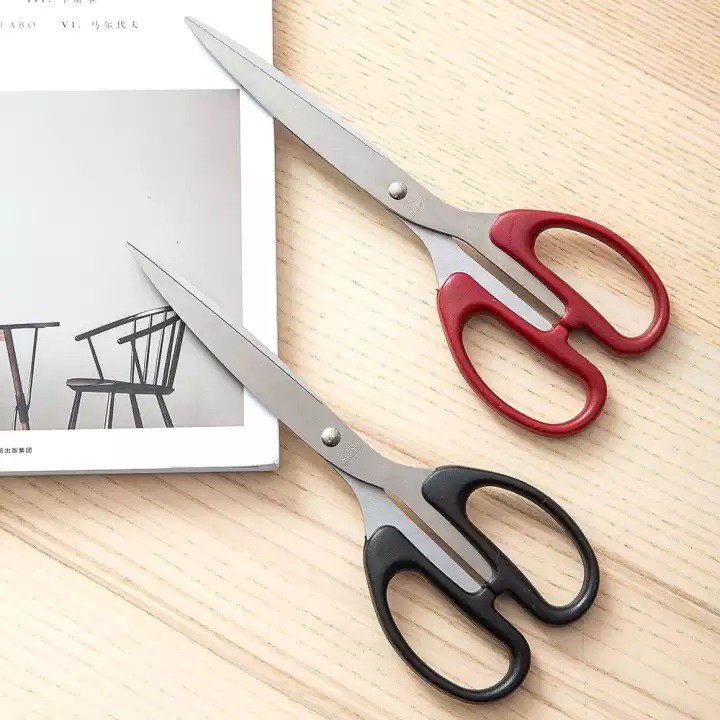 Kéo văn phòng Deli 210mm dày dặn, chắc khỏe E6010