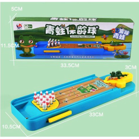 Trò chơi Ếch bắn bi -Frog bowling (1289EBB)