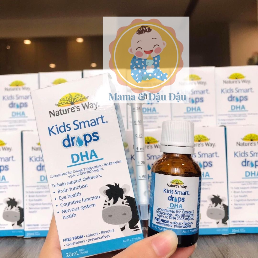 [DATE 2025][ĐỦ BILL][CHÍNH HÃNG][ÚC] DHA GIỌT NATURE'S WAY CHO BÉ SÁNG TRÍ