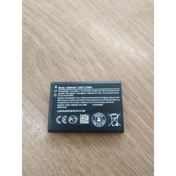 Pin nokia bv -6a bóc máy