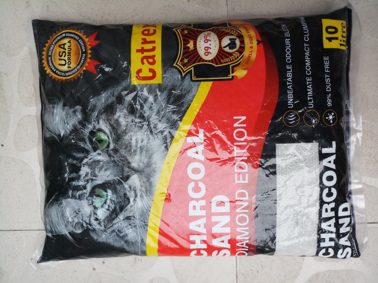 Cát vệ sinh cho mèo Charcoal Sand 5L (4 mùi hương)