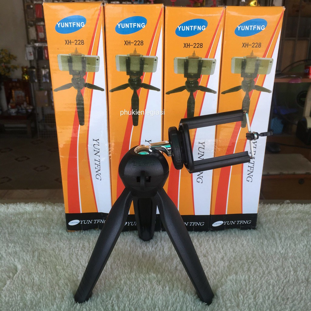 XÃ HÀNG THANH LÝ Giá đỡ 3 chân hiệu Yuntfng 228, Tripod 3 chân