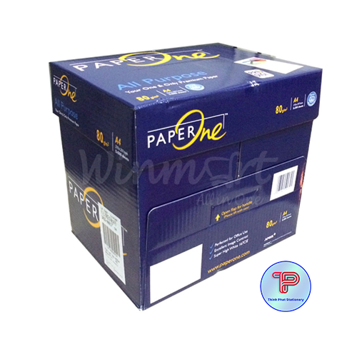 Giấy a4 paper one định lượng 80gsm