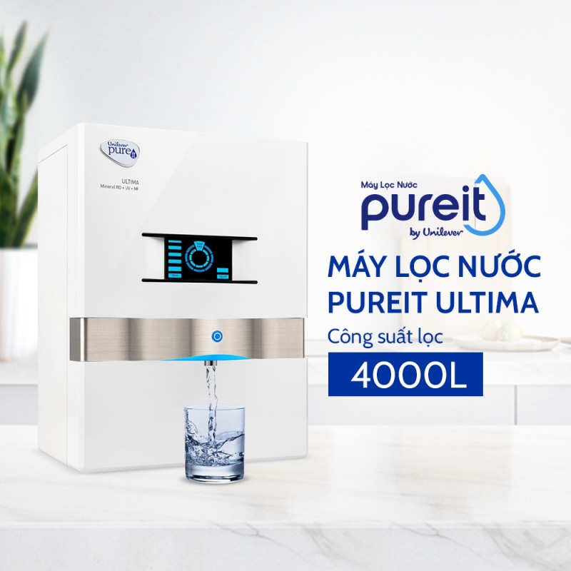 [GIAO TẠI HCM] - Máy lọc nước Unilever Pureit Mineral RO+UV+MF