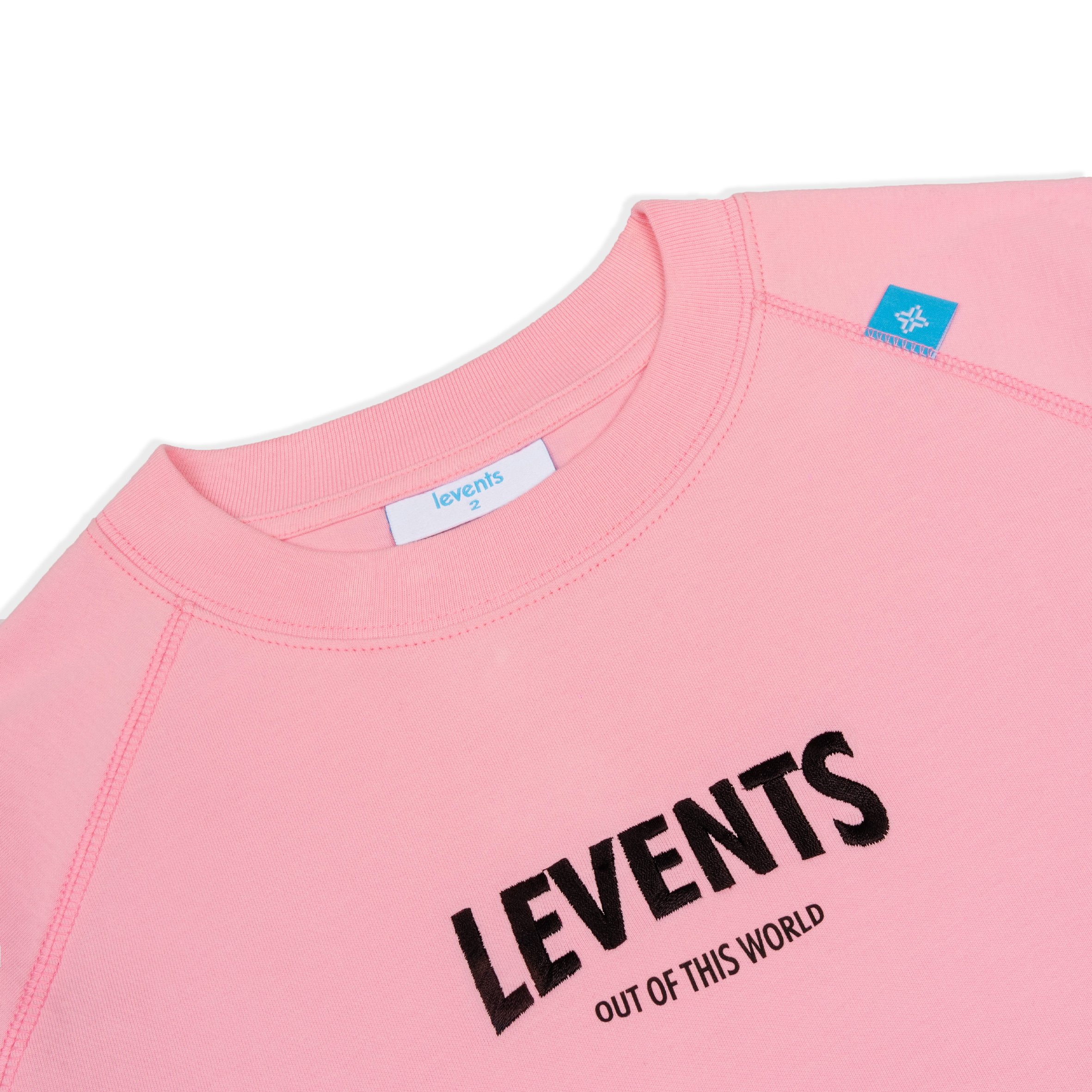[DF]LEVENTS® Áo thun RAGLAN SPACE TEE / PINK