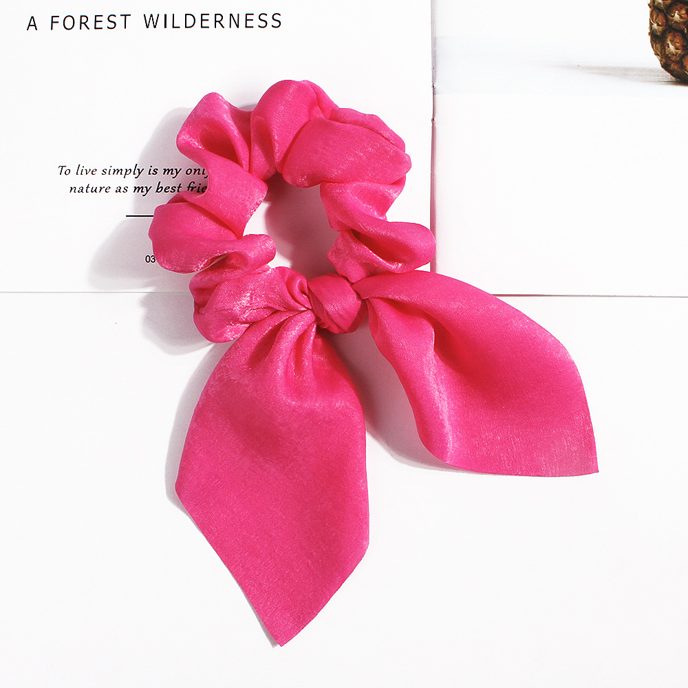 Dây Buộc Tóc Scrunchies Vải Mềm