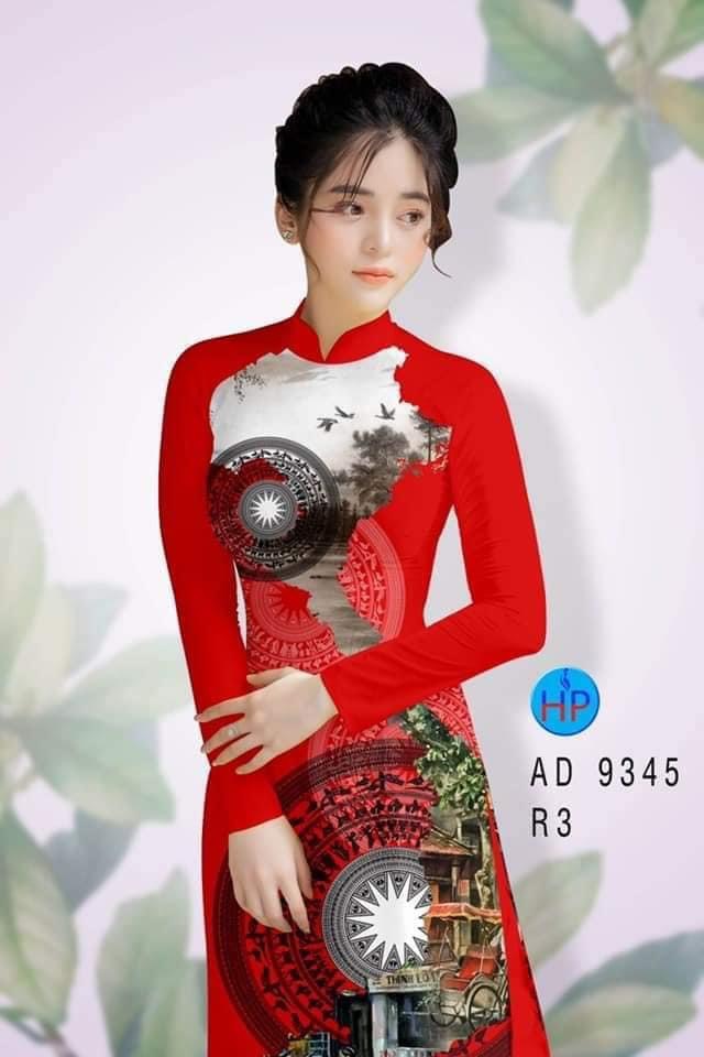 Tổng hợp những mẫu vải may áo dài Bản đồ Việt Nam