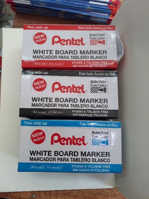 Bút dạ viết bảng Pentel  (hộp 12 chiếc)