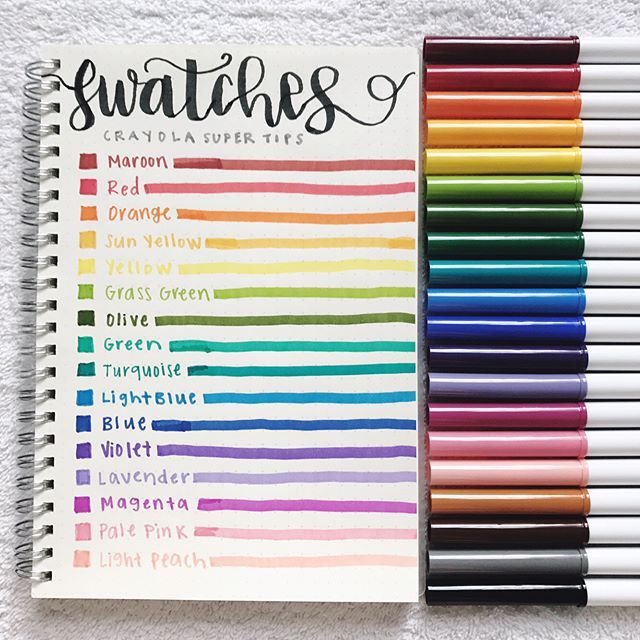 Bút marker Crayola Super tips ( bút lẻ)