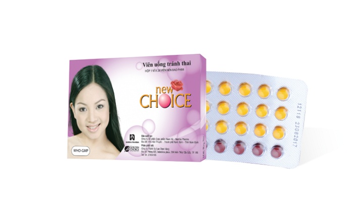 (Hộp 25 vỉ x 28 viên) Tránh thai hằng ngày New Choice