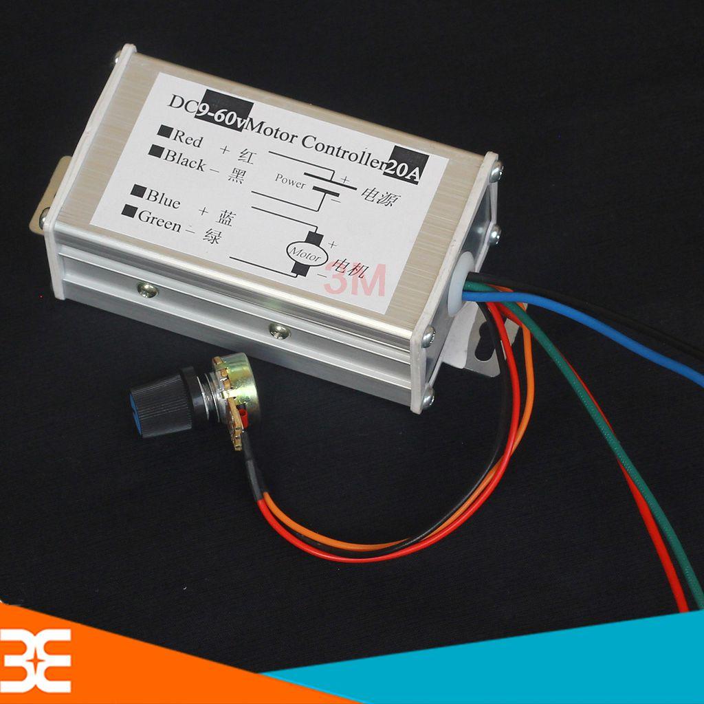 Module điều khiển tốc độ động cơ dc pwm 9-60v 20a 1200w 25khz