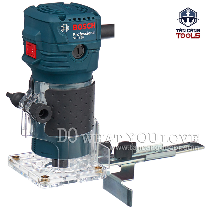 Máy Phay Bosch GFK 550 Cốt 6.35 mm 550W