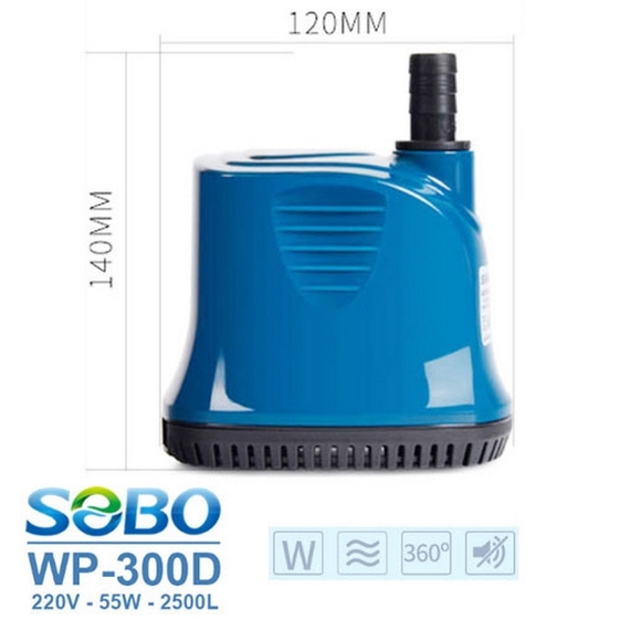 BƠM CHÌM SOBO WP 100D 200D 300D 500D 600D 700D CHO HỒ CÁ CẢNH