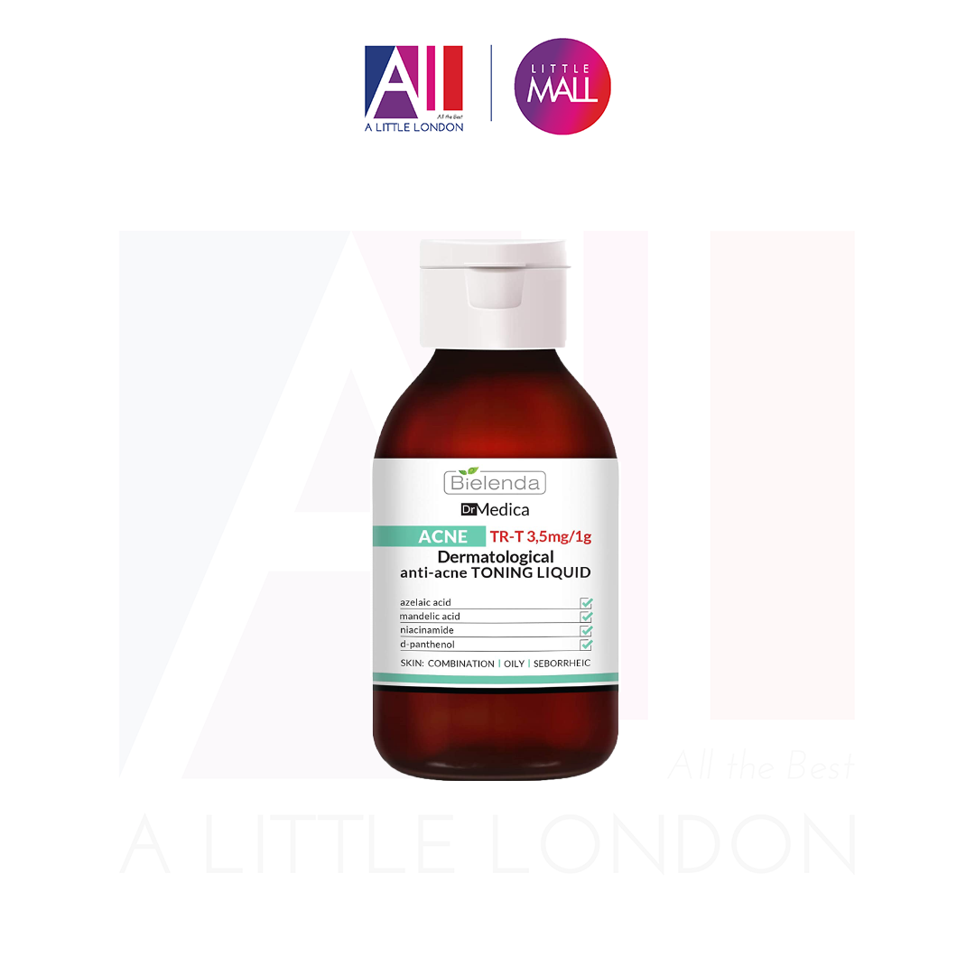 Nước hoa hồng giảm mụn Bielenda Dr Medica Dermatological Anti Acne Toning Liquid 250ml (Bill Anh)