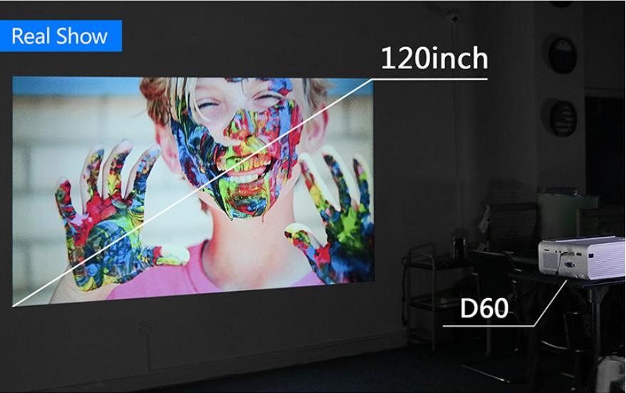Smart Store - Máy chiếu AUN 2800Lumens Cao cấp Nhập khẩu Bỉ