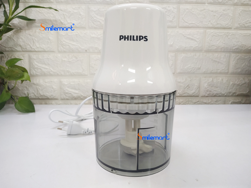 Máy xay thịt philips hr1393/00 450w - bh chính hãng 2 năm tại ttbh của philips trên toàn quốc