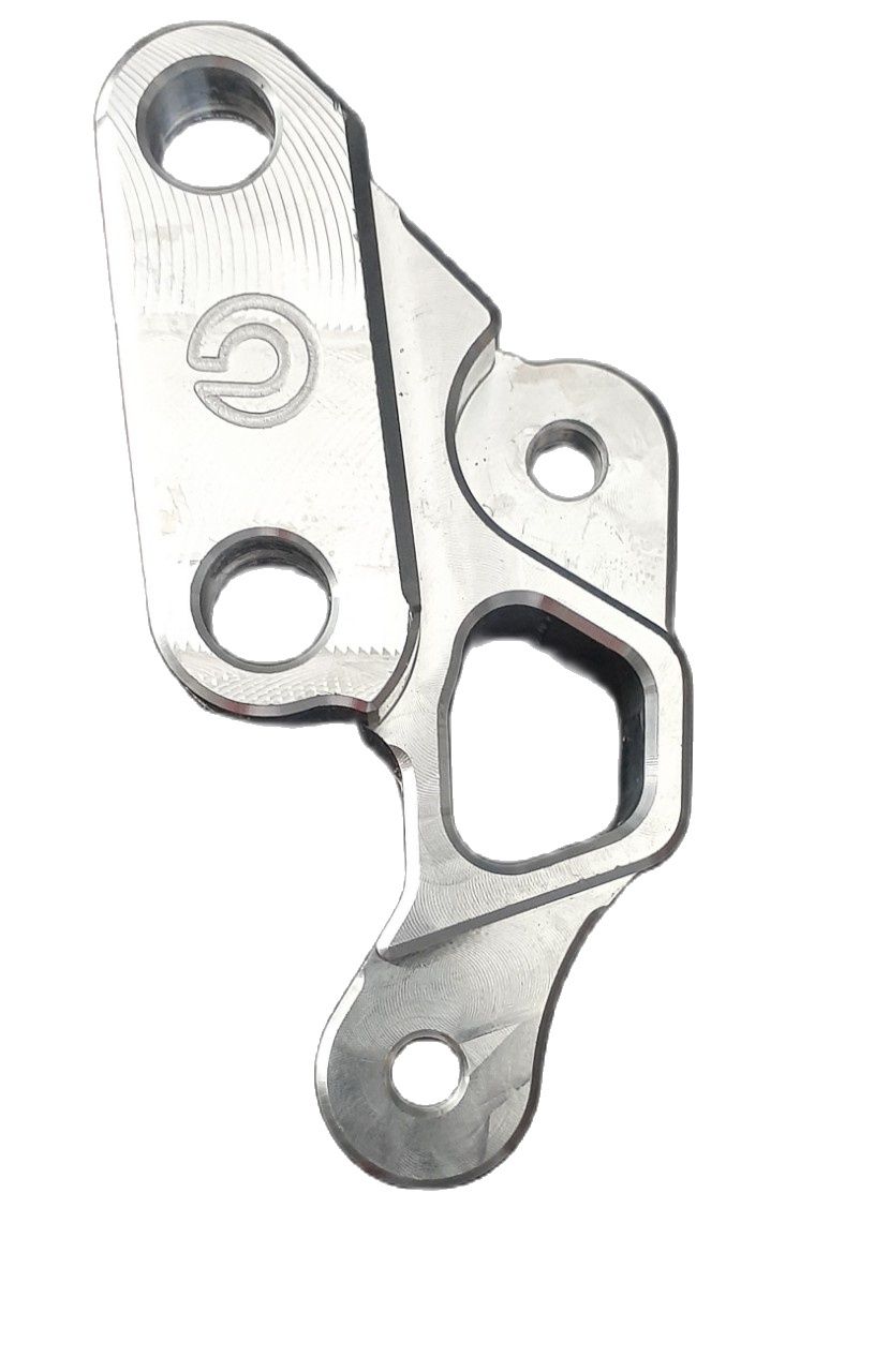 Pát CNC heo 4pis gắn đĩa size lớn 320mm cho Raider Satria