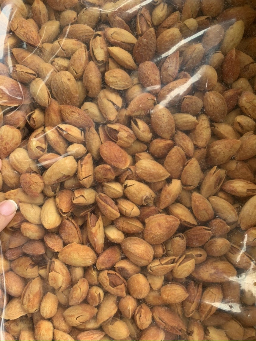 1kg hạnh nhân rang bơ mỹ - hạt hạnh nhân giàu dinh dưỡng hạt hạnh nhân rang bơ mật ong vỏ mỏng phù hợp cho ăn kiêng , khothoason
