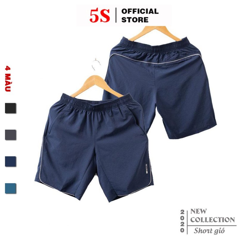Nơi bán Quần Short Nam 5S (4 màu), Vải Gió Cao Cấp, Mặt Vải Mềm Mịn, Co Giãn Tốt, Thiết Kế Bo Đẹp (QSG001S1-02)