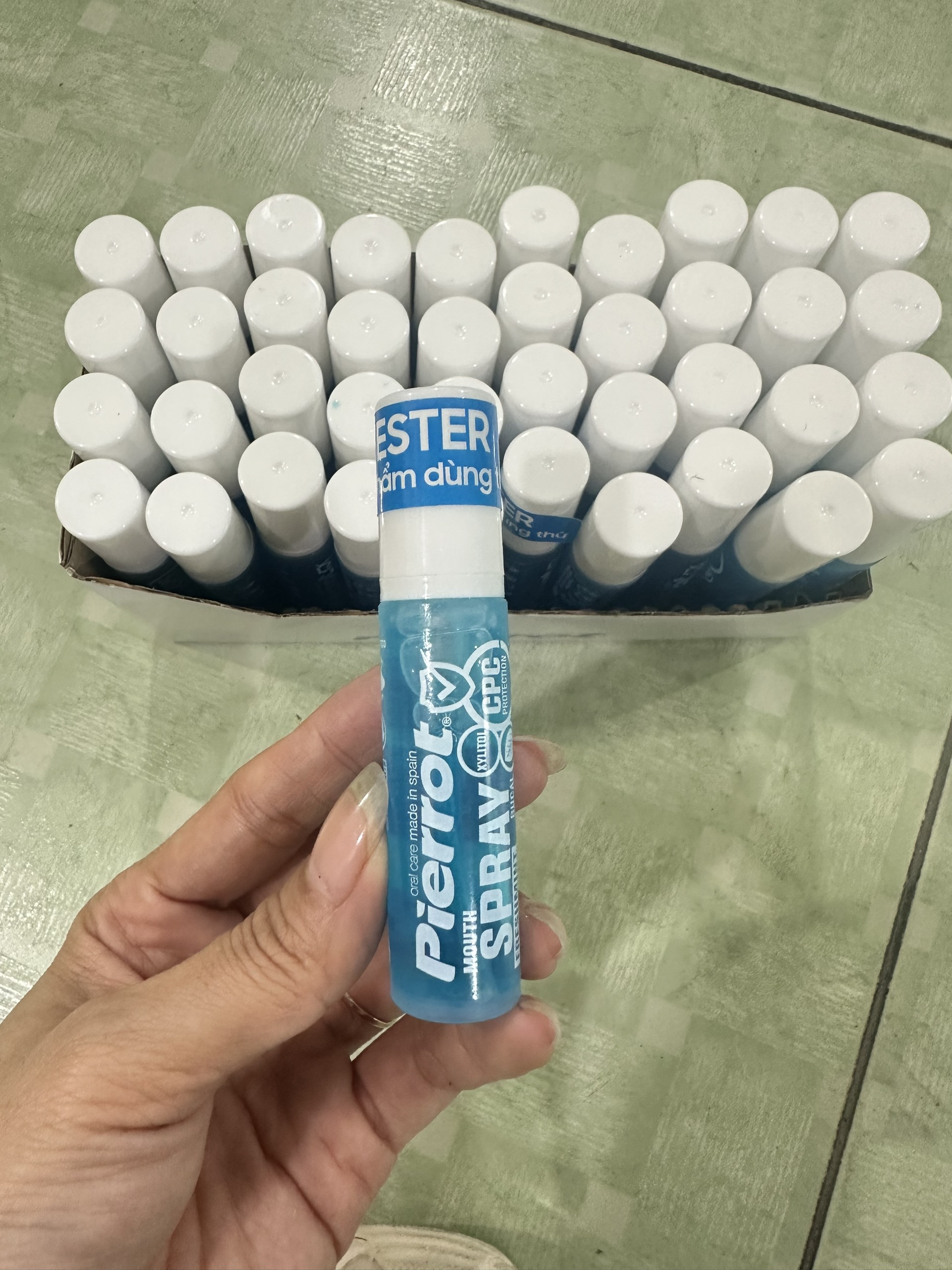 Tester xịt thơm miệng Pierrot Mouth Spray 10ML