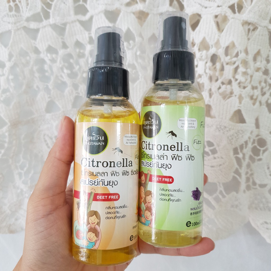 Xịt chống muỗi đốt Citronella thái