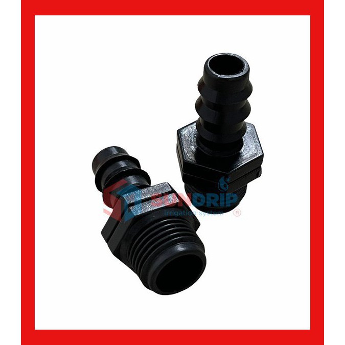 Combo 100 Nối Ren 21mm Ra Ống LDPE 16mm