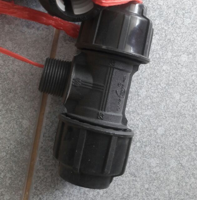Tê Răng ngoài 25 HDPE cao cấp