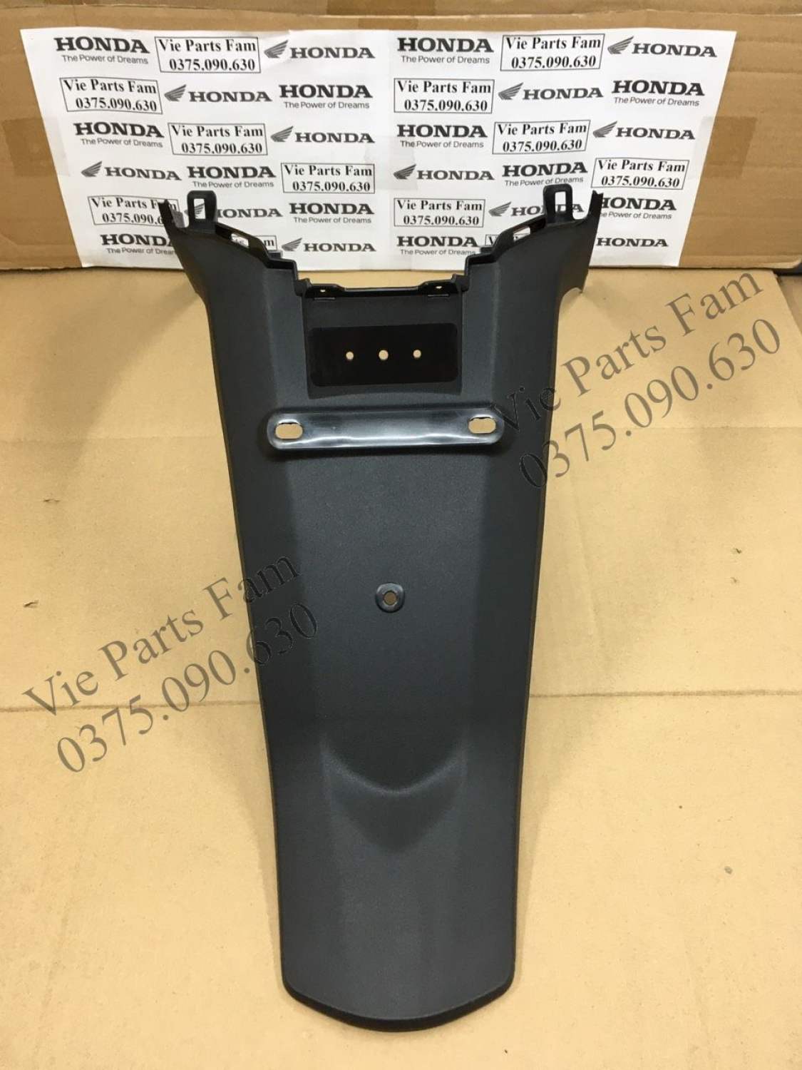 Đuôi biển số chắn bùn sau a sh 2012-2016 hoặc 2017-2019 hoặc 2020-2022, hàng din honda mới 100%