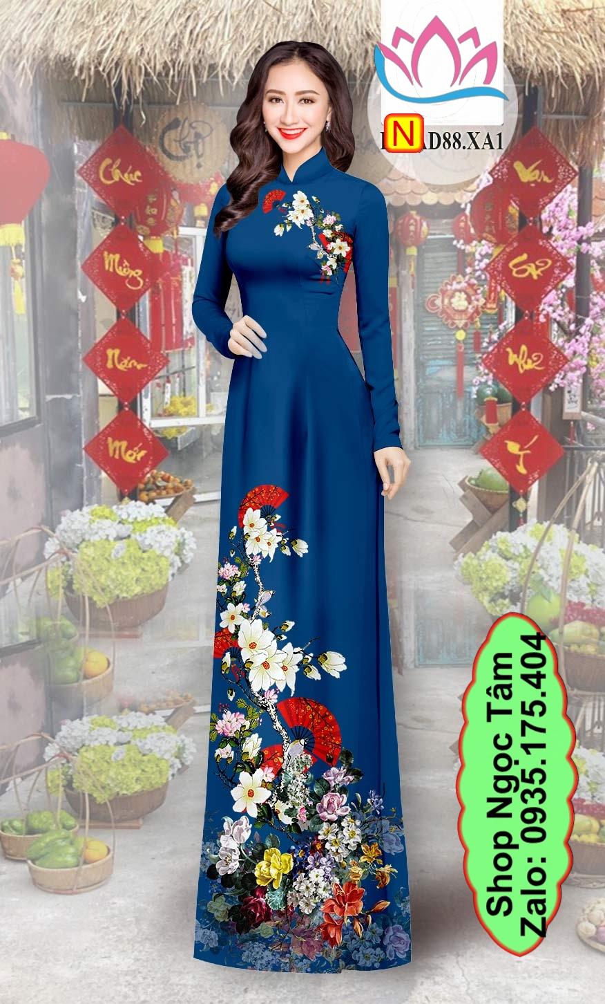 Vải áo dài tết - n 88