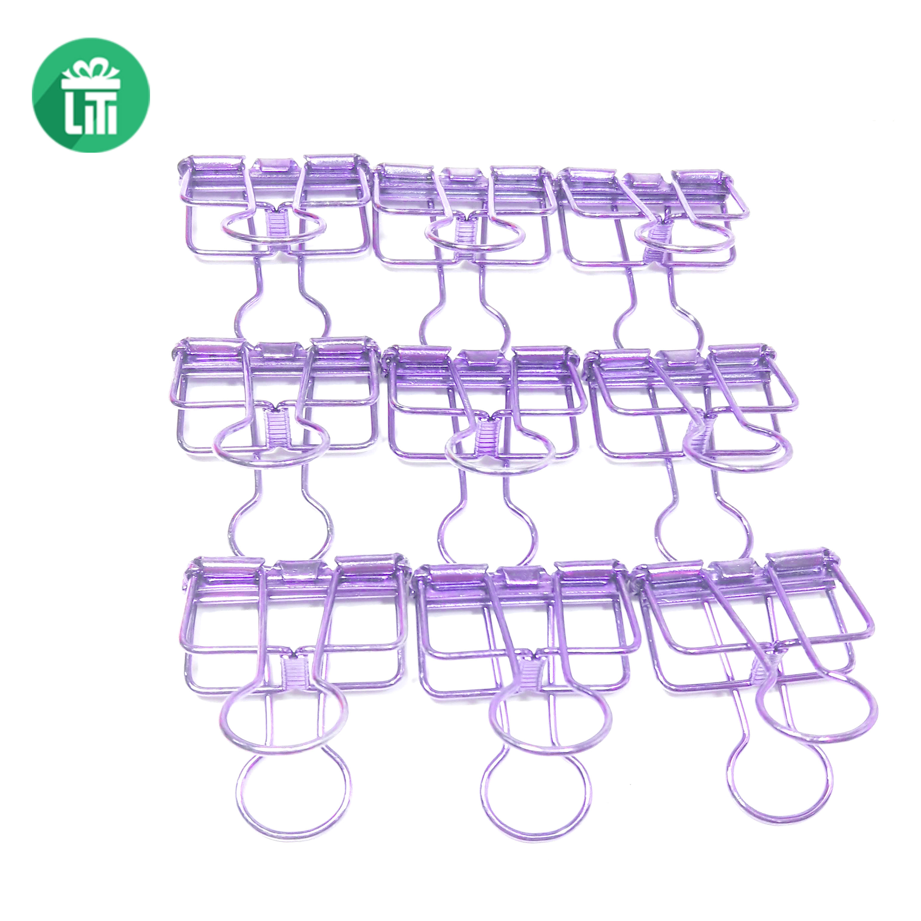 Kẹp Giấy / Kẹp Bướm Kim Loại (Kiểu dáng độc đáo)