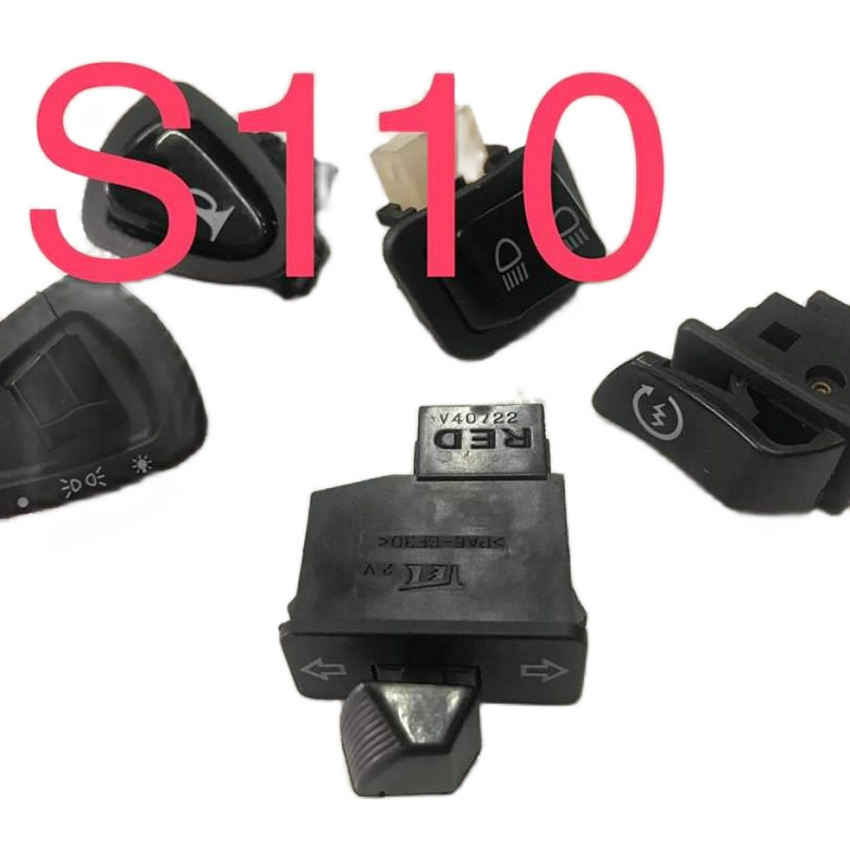 combo bộ 5 công tắc cho xe honda đời mới