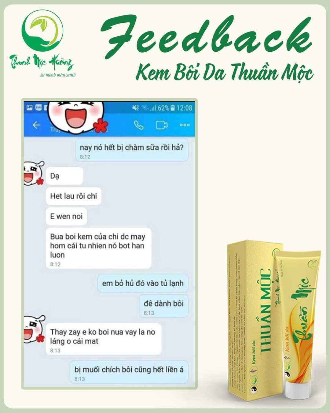 Thuần Mộc Thanh Mộc Hương 16g