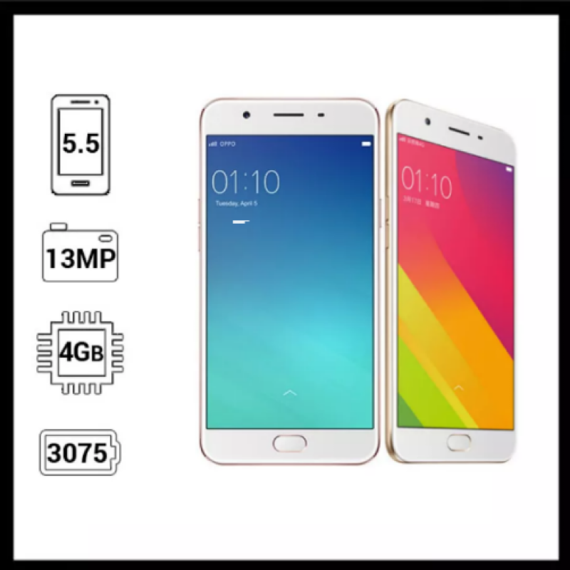 [ Rẻ Vô Đối ] Điện thoại cảm ứng Oppo F1s - A59 ( 4GB/32GB ) - 2 Sim - Mà hình HD rộng 5.5 inches - Hệ điều hành Android 5.1
