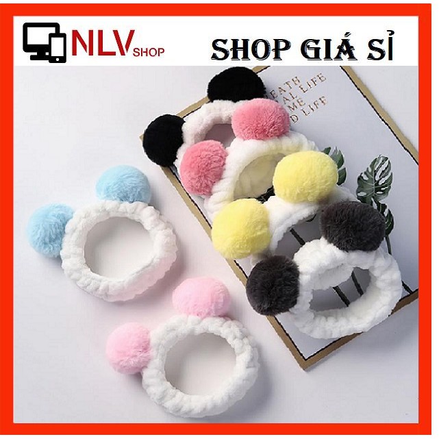 [HCM]NLVSHOP Băng đô tai Gấu các màu phong cách Ulzzang các màu siêu xinh
