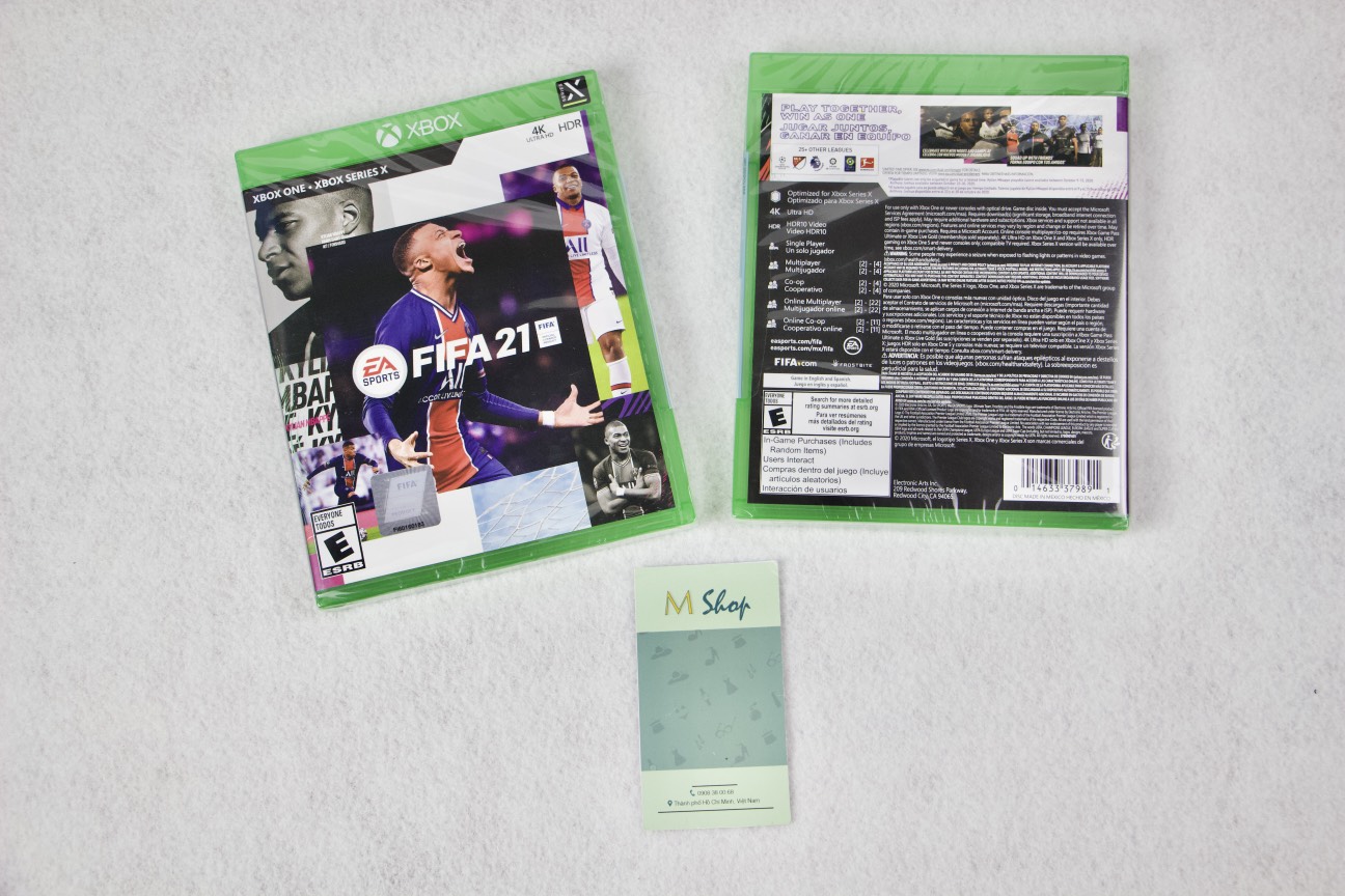 Đĩa game FIFA 21 cho Xbox (One/S/X)