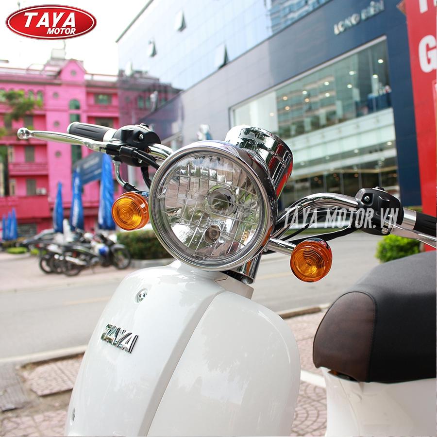 [Trả góp xe máy 0%] Xe tay ga 50cc TAYA CREA (màu trắng)