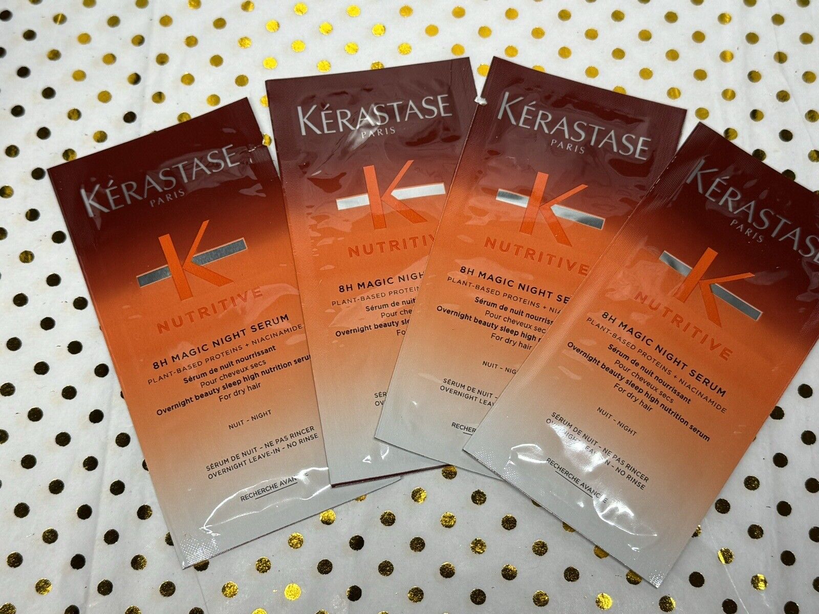 Serum dưỡng tóc Kera.astase Nutritive 8H Magic Night Serum Sample 6ml