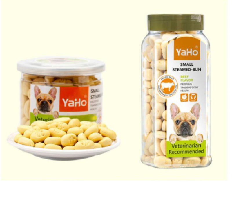 Bánh thưởng hạt nhỏ Yaho cho chó THÚ CƯNG HUẤN LUYỆN BỔ SUNG CANXI SẠCH RĂNG ĐỦ SIZE