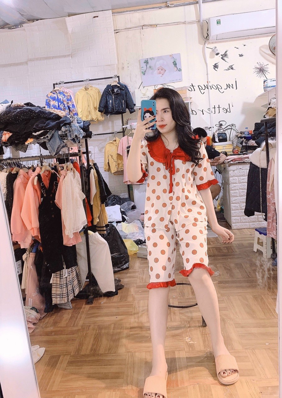 Đồ bộ lửng mặt nhà chất đũi cao cấp
