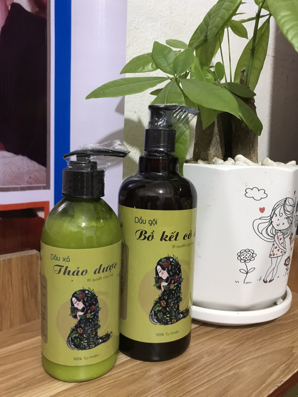 Dầu Gội Bồ Kết Cô Đặc 500ml