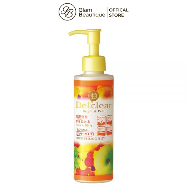 Gel tẩy tế bào chết Meishoku Detclear Bright & Peel Glam Beautique