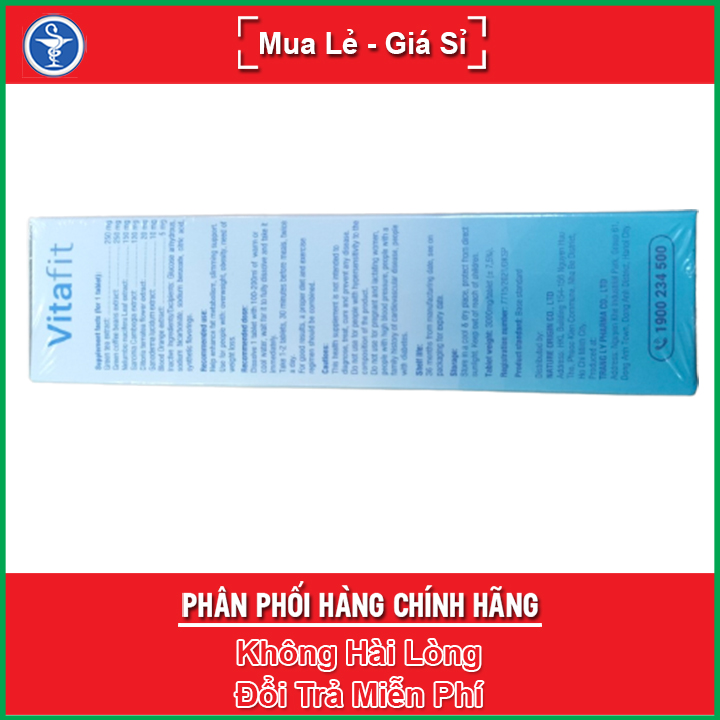 Vitafit – Hỗ Trợ Giảm Béo (Hộp 20 Viên Sủi) Yes Pharmacy