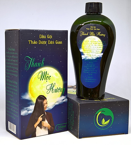 Dầu gội Thảo Dược Dân Gian Thanh Mộc Hương 350ml giảm rụng tóc