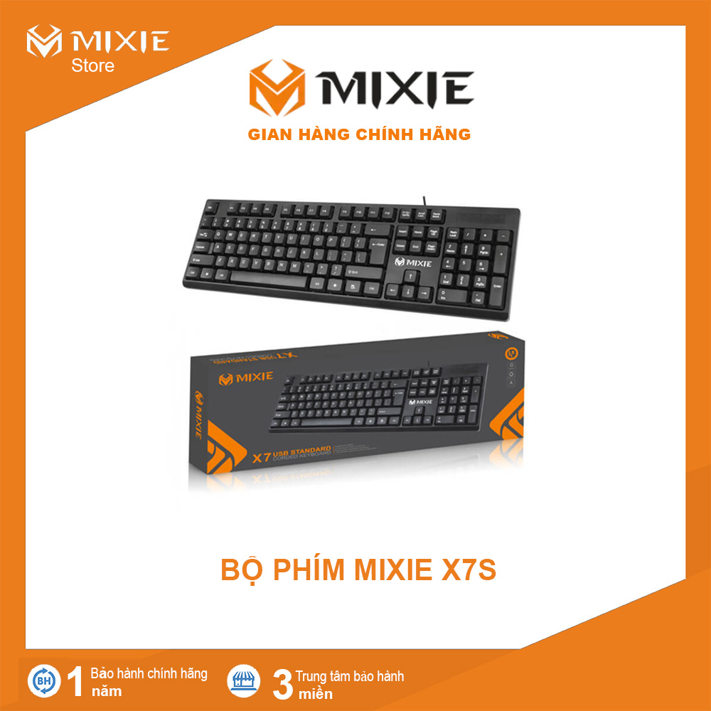 Bàn phím máy tính, PC -  MIXIE X7s - Full bàn phím và số