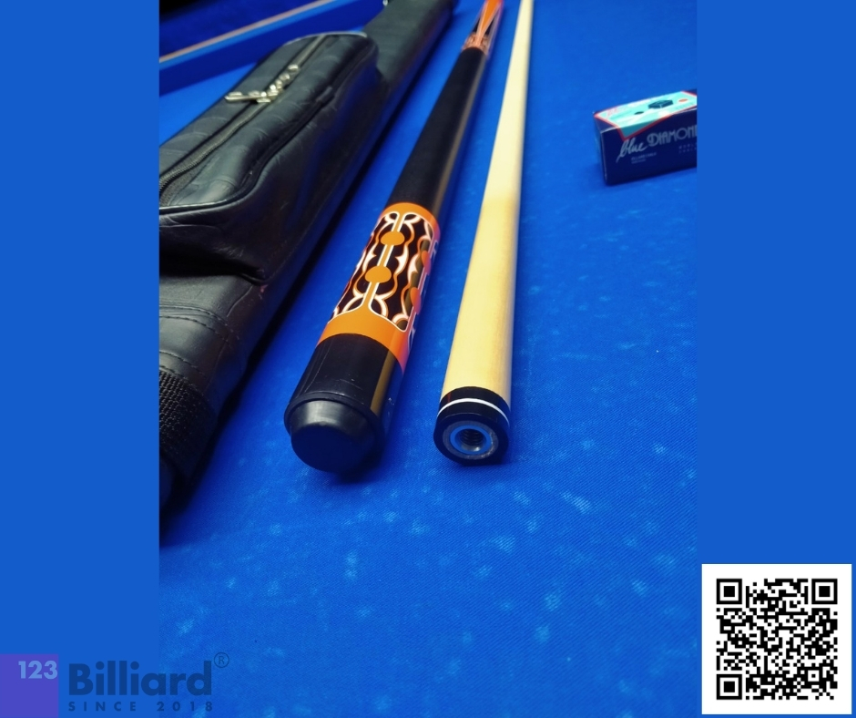 [HCM][Cơ cho người Mới] Combo cơ Lỗ/Pool Colorado Orange [SIÊU THỊ BIDA]