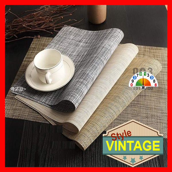 Khăn Lót Chén Dĩa Tối Giản Khăn Ăn Vintage